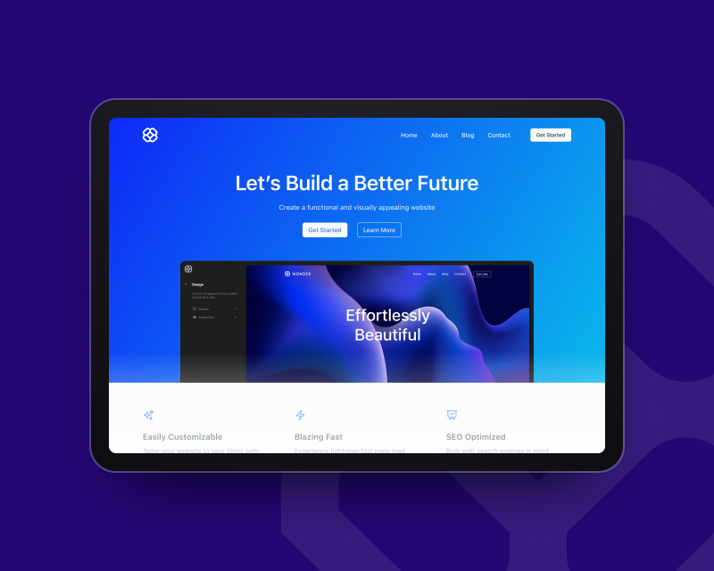 Nientex Website Redesign